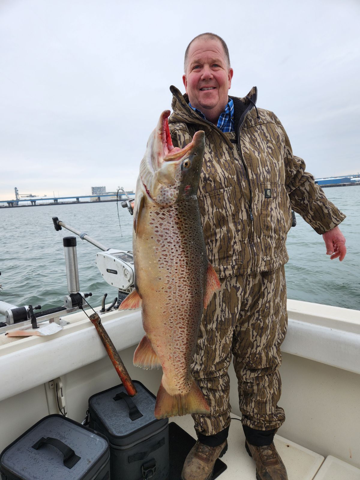 April Charter Fishing Haul in Milwaukee