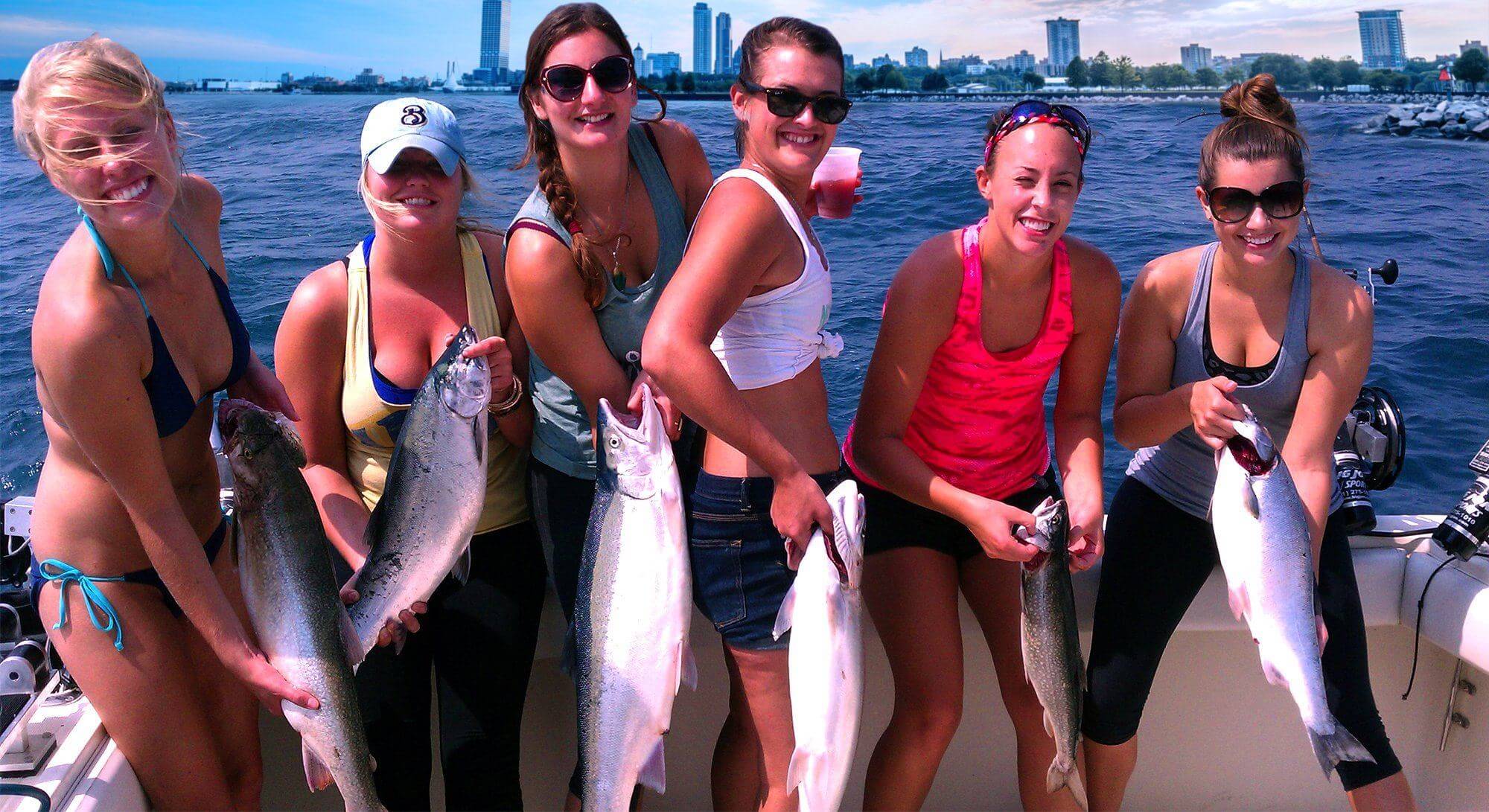 6 friends haul in a fish dinner for 12!
