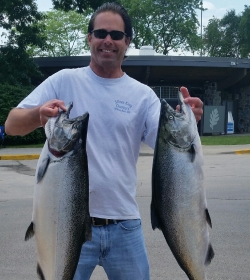 Milwaukee Charter Fishing Boat Captian Kurt Pokrandt