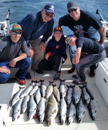 Half Day Charter Fishing Lake Michigan Milwaukee