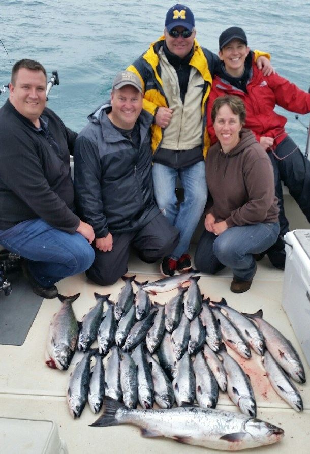 Coho Salmon Charter Fishing Milwaukee